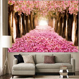 200cmx150cm タペストリー 大きい おしゃれ 壁掛け 桜 風景 花 タペストリー 特大 ナチュラル 北欧 目隠し 背景布 フック 大判 大きい 部屋 屋外 壁 飾り ポスター グッズ 小物 デコレーション インテリア 布 絵 3D お祝い 新宅 お店 医療 福祉施設装飾 室内花見