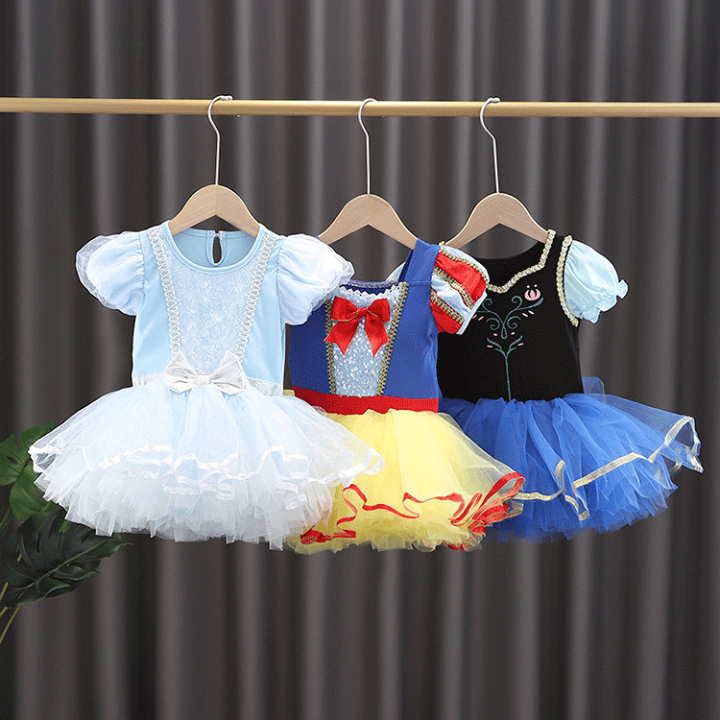 楽天市場】子供 ダンス衣装 プリンセス 新体操 バレエ キッズ