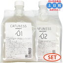 オレンジコスメ カフネス システム シャンプー 1000mL + トリートメント 1000g 詰め替え セット 酸熱シャンプー 酸 熱 トリートメント 自宅 ハイダメージ きしみ パサつき サロン専売品 美容室専売