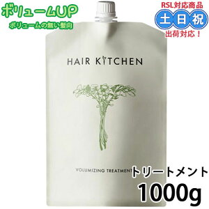 資生堂 ヘアキッチン ボリューマイジング トリートメント 1000g 