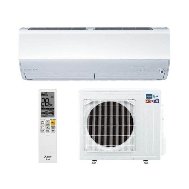 楽天市場】三菱電機 エアコン 20畳 ズバ暖 霧ヶ峰 MSZ-HXV6325S-W 