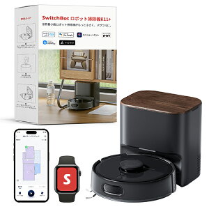 SwitchBot ���{�b�g�|���@ W3003105 K11+ �X�C�b�`�{�b�g �u���b�N �z���^�C�v