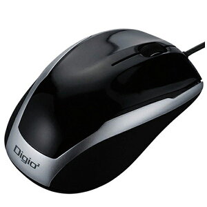 �i�J�o���V �}�E�X Digio2 �x�[�V�b�N �u���b�N MUS-UKT115BK BlueLED /�L�� /3�{�^�� /USB