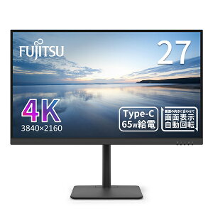 �x�m�� PC���j�^�[ VTU27021BT �u���b�N 27�^ 4K(3840×2160�j /���C�h