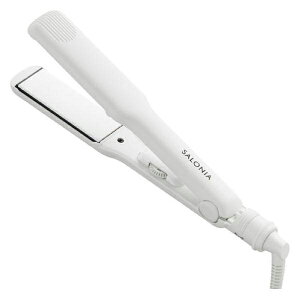 SALONIA サロニア ストレートヘアアイロン 35mm SL-004SW ホワイト