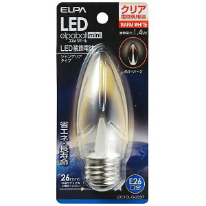 �G���p LDC1CLGG337 LED�����d�� LED�G���p�{�[��mini �N���A 26 �V�����f���A�d���` �d���F 1��