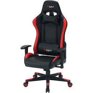 ナカバヤシ ゲーミングチェア Digio2 GMC-101-R レッド シート W560xD540xH1270〜1350mm