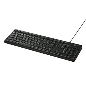 �o�b�t�@���[ BSKBU340BK �L�[�{�[�h ChromeWindows11�Ή� �u���b�N BSKBU340BK �L�� USB