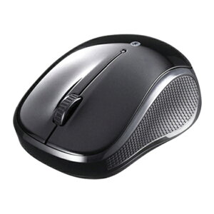 �o�b�t�@���[ BUFFALO Bluetooth3�D0�Ή�BlueLED���w���}�E�X �É�/3�{�^���^�C�v BSMBB100BK �u���b�N