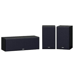 YAMAHA ���}�n �T���E���h�X�s�[�J�[�Z�b�g NS-P350(B) �u���b�N �X�s�[�J�[x3 �n�C���]�Ή�