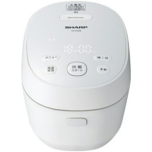 SHARP �V���[�v ���ъ� 3�� PLAINLY IH KS-HF05B-W �z���C�g�n