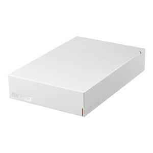 BUFFALO バッファロー HD-LE4U3-WB ホワイト 外付けHDD USB-A接続 4TB 据え置き型 テレビ・パソコン両対応