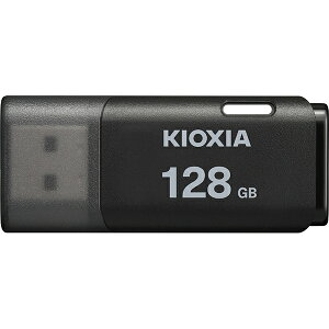 �L�I�N�V�A USB������ TransMemory U202 Mac/Windows11�Ή� �u���b�N KUC-2A128GK 128GB TypeA USB2.0 �L���b�v��