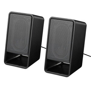 BUFFALO �o�b�t�@���[ PC�p�X�s�[�J�[ USB�d���w�b�h�z���o�͑Ή� BSSP300UBK �u���b�N
