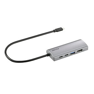 obt@[ USB-C HDMI LAN USB-A USB-Cx2 USB PDΉ 100W hbLOXe[V Vo[ LUD-U3-CGHDSV USB Power DeliveryΉ