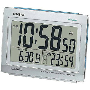 CASIO DQL130NJ8JF �ڊo�܂����v �E�F�[�u�Z�v�^�[ �V���C���V���o�[ DQL130NJ8JF �f�W�^�� �d�g������M�@�\�L
