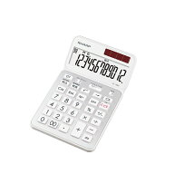 シャープ ELVN83WX 電卓 抗菌仕様ナイスサイズタイプ 抗菌仕様ナイスサイズカラー・デザイン電卓 ホワイ…