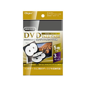 iJoV DVDT0153BK DVD/CDΉ [15[] DVDg[P[X 5[x3 ubN DVD-T015-3BK