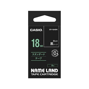 CASIO XR18ABK e[v l[h  XR-18ABK  /18mm