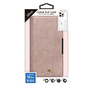 PGA iPhone 16 Pro�p �N���A�t���b�v�P�[�X Premium Style �A���X PG-D24BCF02ALC