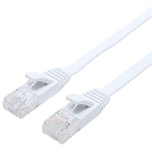 �~���V �ɂ���LAN�P�[�u�� 3m �z���C�gC6A-F03WH LAN�P�[�u�� C6AF03WH