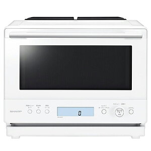 SHARP�i�V���[�v�j �I�[�u�������W PLAINLY RE-WF307-W �z���C�g