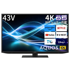 SHARP V[v ter AQUOS ANIX 4K 4T-C43GN2 43^ 4K`[i[