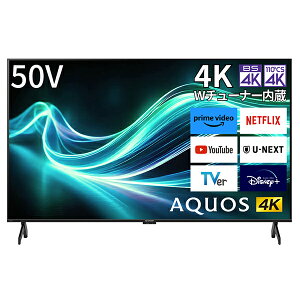 SHARP V[v ter AQUOS ANIX 4T-C50GL1 50^ 4KΉ BSECS 4K`[i[