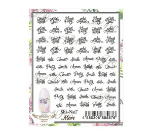 �ʃl�C��more�@�J���O���t�B�[�@�u���b�NMCG-001