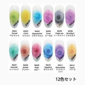 ICE GEL アイスジェル マーブルリキッド 12色セット