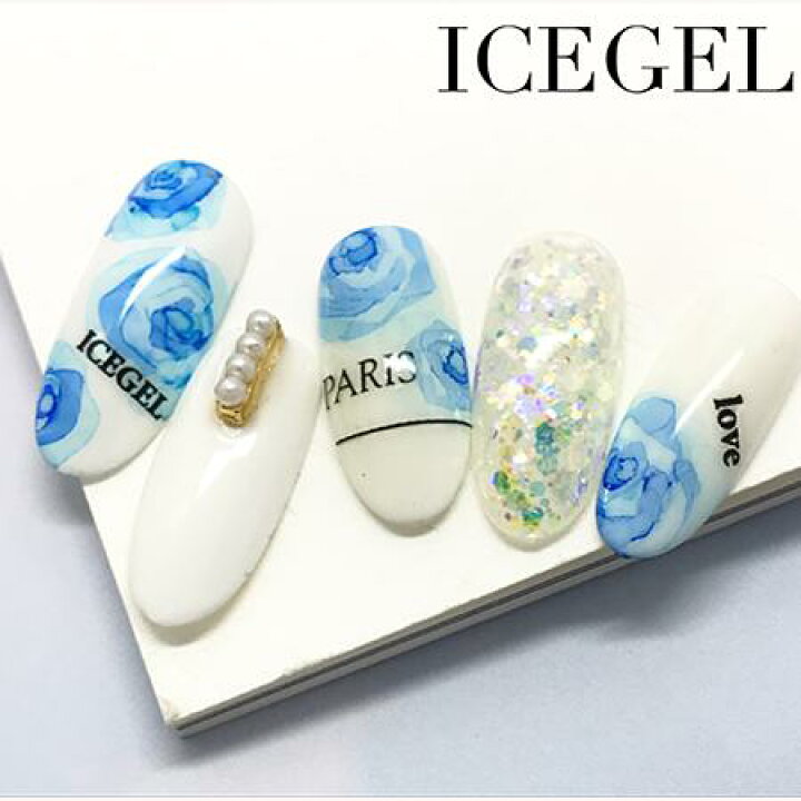 楽天市場】ICE GEL アイスジェル マーブルリキッド 12色セット 