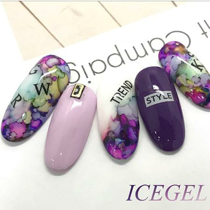 楽天市場】ICE GEL アイスジェル マーブルリキッド MA−08 