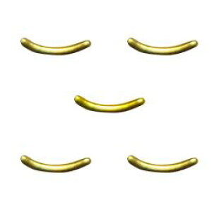 SARURU 7137 �X�^�b�Y �J�[�u�o�[ 1mm×6mm �S�[���h�@SARURU�@�T�������@���C���[�l�C���@���W���A�[�g