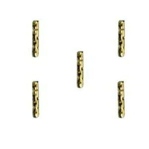 SARURU �T���� �X�^�b�Y ���b�V���o�[ 1mm×4mm �@�S�[���h�E�V���o�[