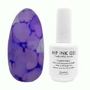 KiraNail HIP INK GEL 10ml HIPINK-015 �u���[�p�[�v��