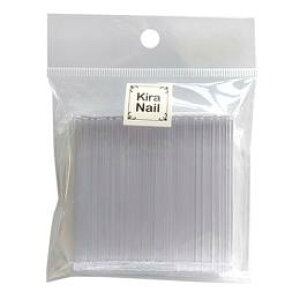 KiraNail サンプルチップクリアプレート 50枚入 STP-CL-01