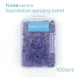 flicka nail arts foundation sanding band�@FSB�|100�t�@���f�[�V�����T���f�B���O�o���h�@100��