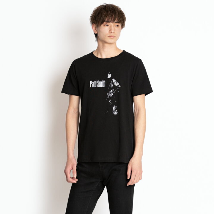 楽天市場 サンローラン パリ Tシャツ カットソー メンズ ブラック サイズxs Saint Laurent Paris Yb2rp 1095 Patti Smith プリント カジュアル おしゃれ Zokzok楽天市場店