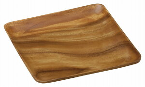 アカシア 角25 四角皿25cm KOYO 光洋 光洋陶器 T1927062 木製 おしゃれ かわいい 可愛い