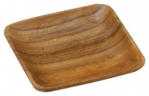 アカシア 角15 四角皿15cm KOYO 光洋 光洋陶器 T1927066 木製 おしゃれ かわいい 可愛い