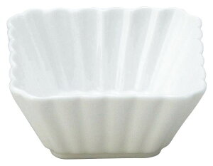 かすみ 白 7cm正角深鉢 花伝 KOYO 光洋 光洋陶器 56100066 おしゃれ かわいい 和食器 可愛い 和陶器 業務用 食洗機対応 日本製