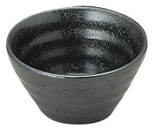 黒洋 こくよう リップル碗 プチ 花伝 KOYO 光洋 光洋陶器 53131073 おしゃれ かわいい 和食器 可愛い 和陶器 業務用 食洗機対応 日本製