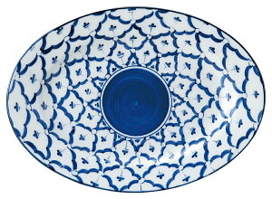 チェンマイ 8”リムプラター (21.0cm) エスニック アジアン 無国籍 おしゃれ かわいい 可愛い 日本製