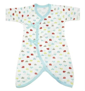 新生児肌着4枚セット(コンビ肌着×2短肌着×2)50〜70cm