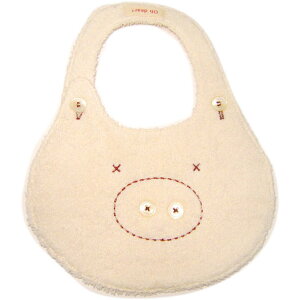 Oh dear!PIG FACEスタイ【今治タオル】【オーガニックコットン】【日本製】ORUNET オルネット【bib】