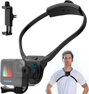 �l�b�N���X���}�E���g �p�̃A�N�Z�T���[ (�݊���hero11 10 9 8 7 6 5 Osmo Action Insta360 �X�}�z ���̑��A�N�V�����J����