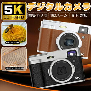 �f�W�^���J���� 5K 4800����f 16�{�Y�[�� WIFI�Ή��y64GB�J�[�h�t���z�I�[�g�t�H�[�J�X 6����U��␳ ���w�t�@�C���_�[ �t���b�V�� HDMI�o�͉\ 2.8�C���` �R���p�N�g �J���� �f�W�J�� ���g�� 