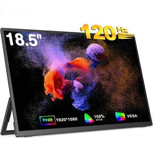 ���o�C�����j�^�[ �Q�[�~���O���j�^�[ 18.5�C���` 120Hz 1080P�t��HD ���掿 3�N�ۏ� ����� ���o�C���f�B�X�v���C �f���A�����j�^�[ �T�u���j�^�[ �|�[�^�u�����j�^�[ �~�jPC�Ή� �O�t�����j�^