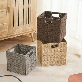収納 ペットボトル 北欧風 スタッキング おしゃれ 重ねられる スタック 洗えるカゴ シンプル かご タオル 収納ボックス カゴ さまざまなサイズ バスケット 籠