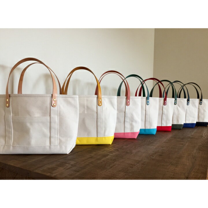 楽天市場】オーダーメイド 倉敷帆布 キャンパス トートバッグ a4 本革 